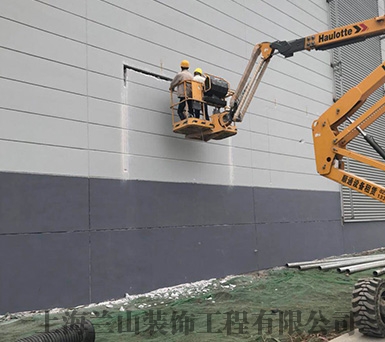 徐州ALC板应用-超市外墙